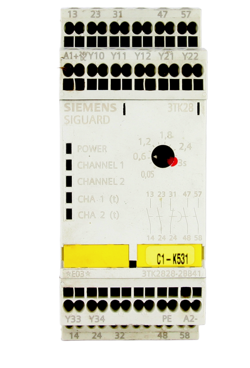 Siemens Single / Dual Channel Safety Relay 3TK2828-2BB41 3TK28 Siguard