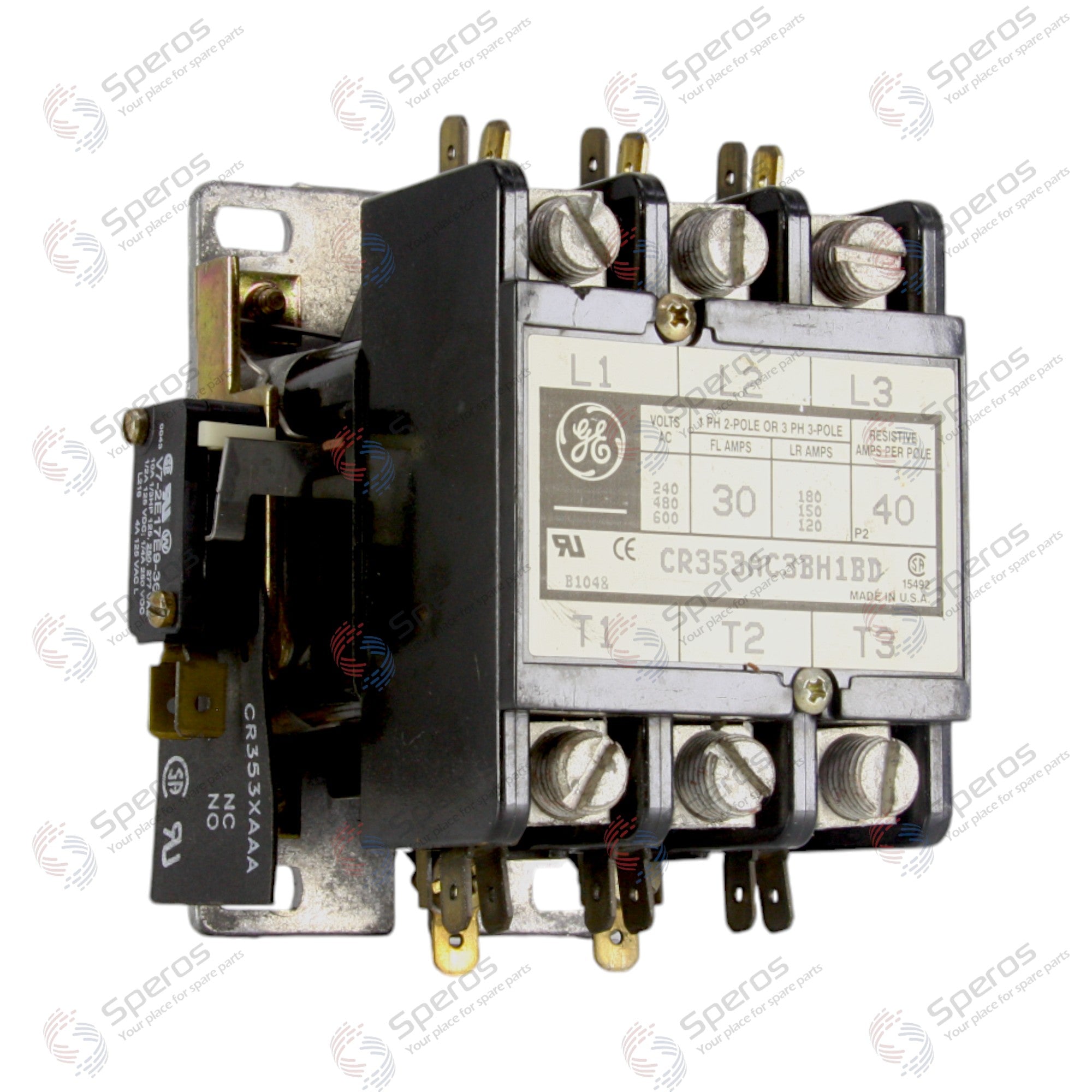 General Electric Contactor CR353AC3BH1BD Coil 220V AC