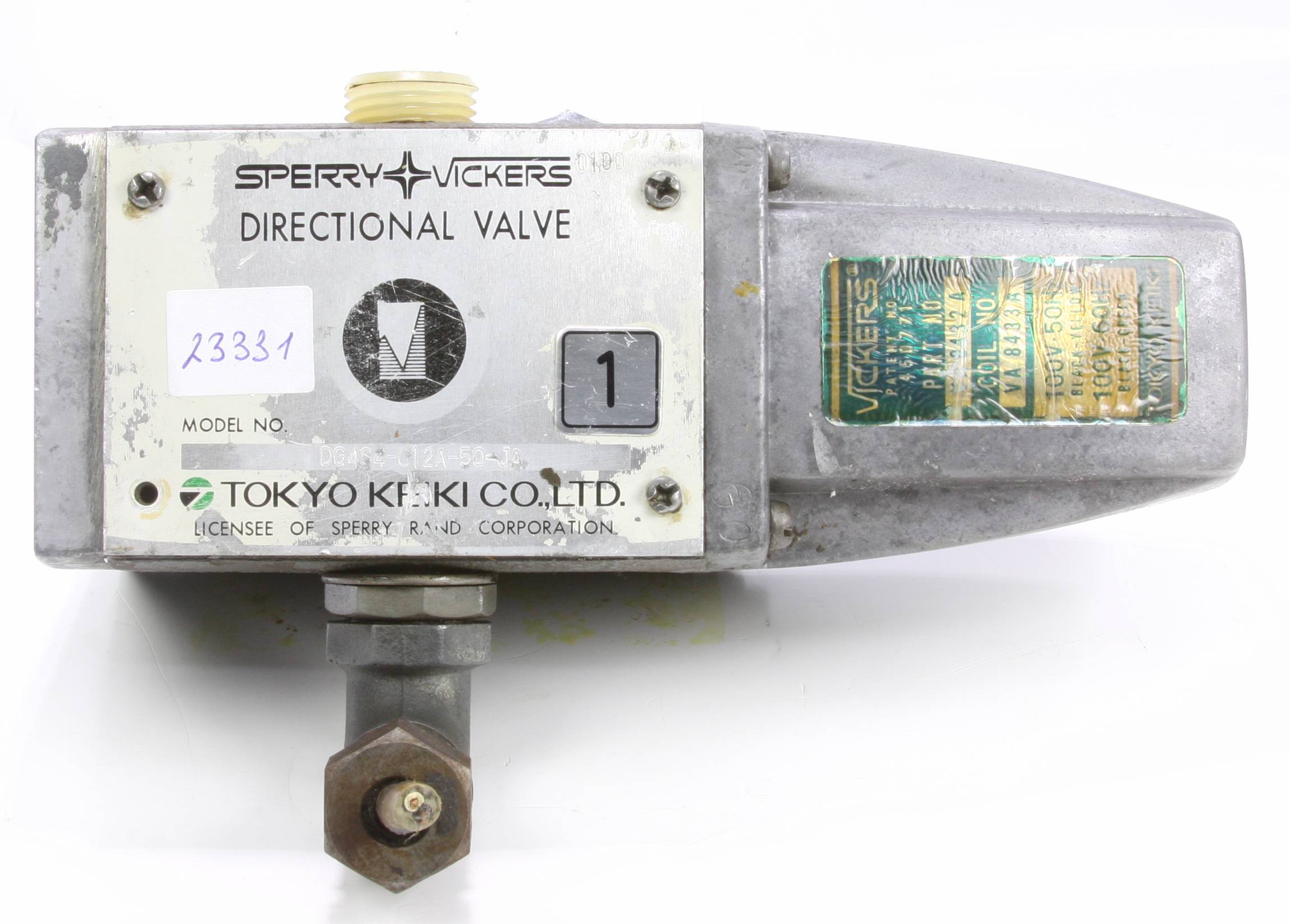 Sperry Vickers DG4S4012A50JA Directional Valve