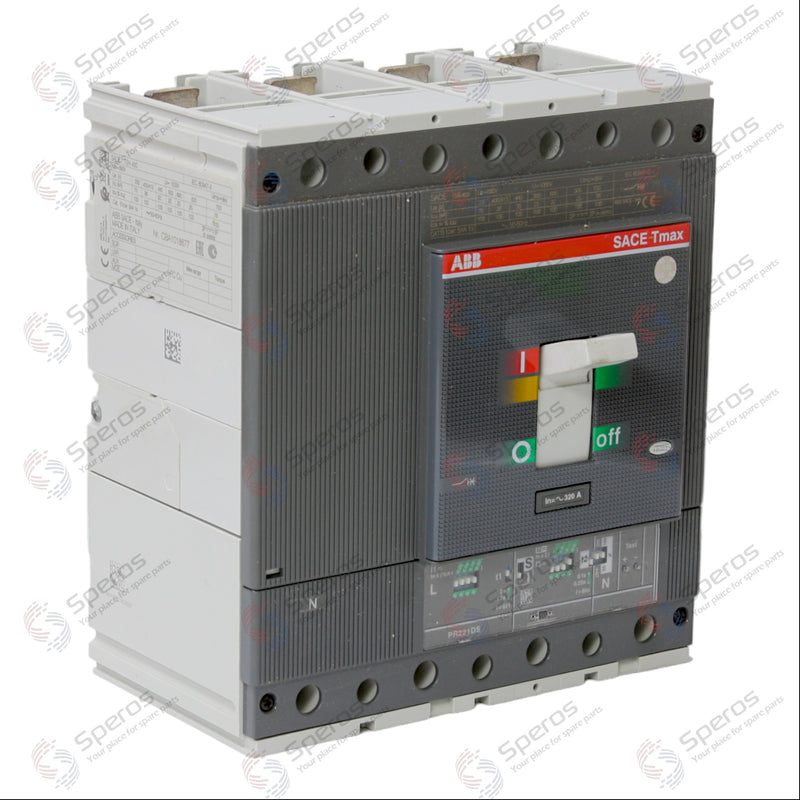 *New* Abb Circuit Breaker Sace TMAX T5N 400 4 Pole 320 Amp