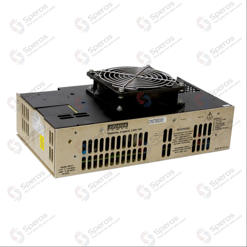 Advance Power Power Supply 13NS70002801/OW 23NS70002801