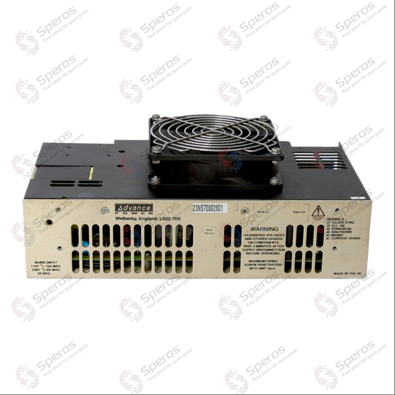 Advance Power Power Supply 13NS70002801/OW 23NS70002801