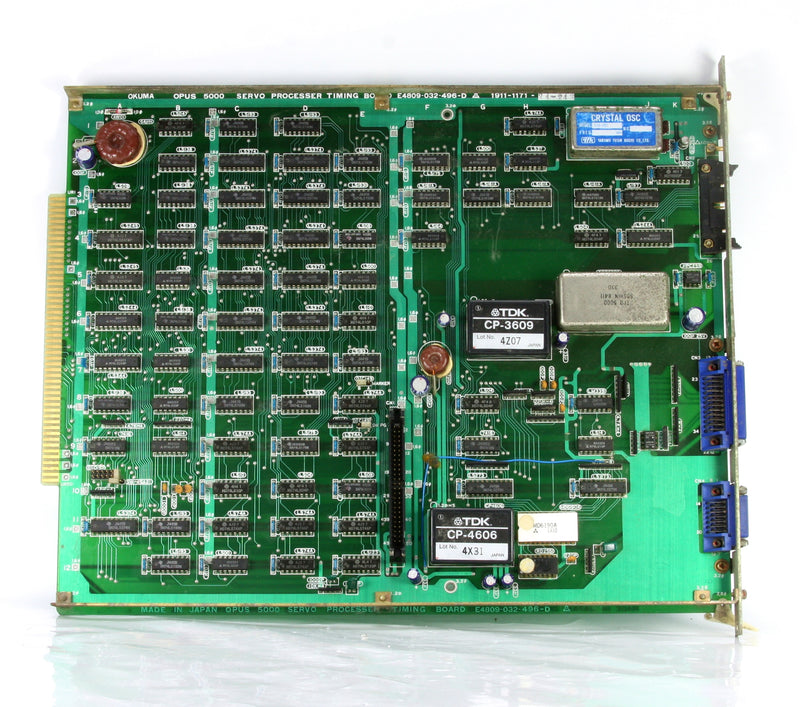 Okuma OPUS 5000 E4809-032-496-D Servo Processer Timing Board