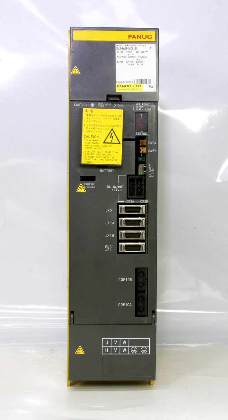 Fanuc Servo Amplifier Module A06B-6096-H106