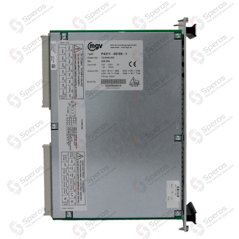 Mgv Power Supply P4311-05159-1