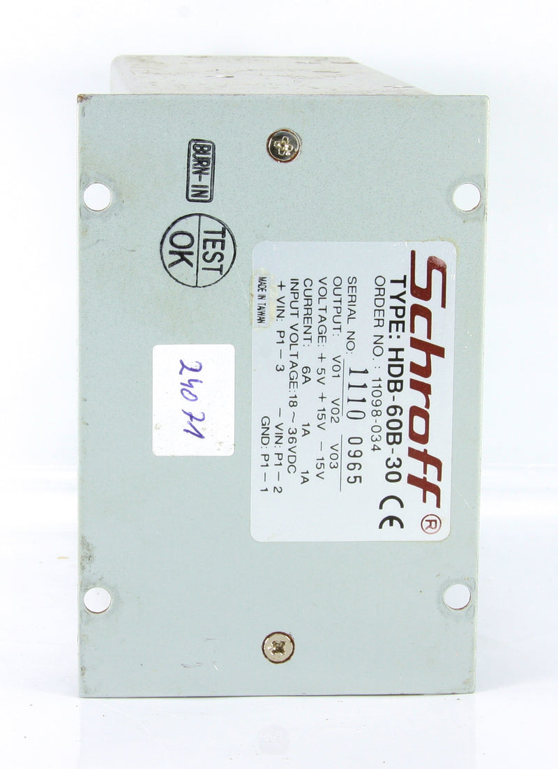 Schroff Power Supply HDB-60B-30