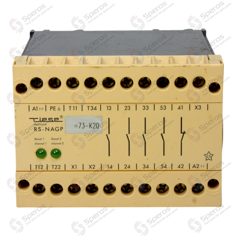 Riese Safety Relay RS-NAGP 9601.2000 24V AC