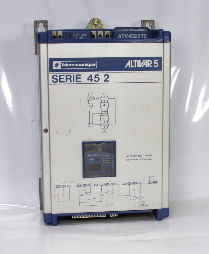 Telemecanique ALTIVAR 5 SERIE 45 2 ATV452075 Inverter