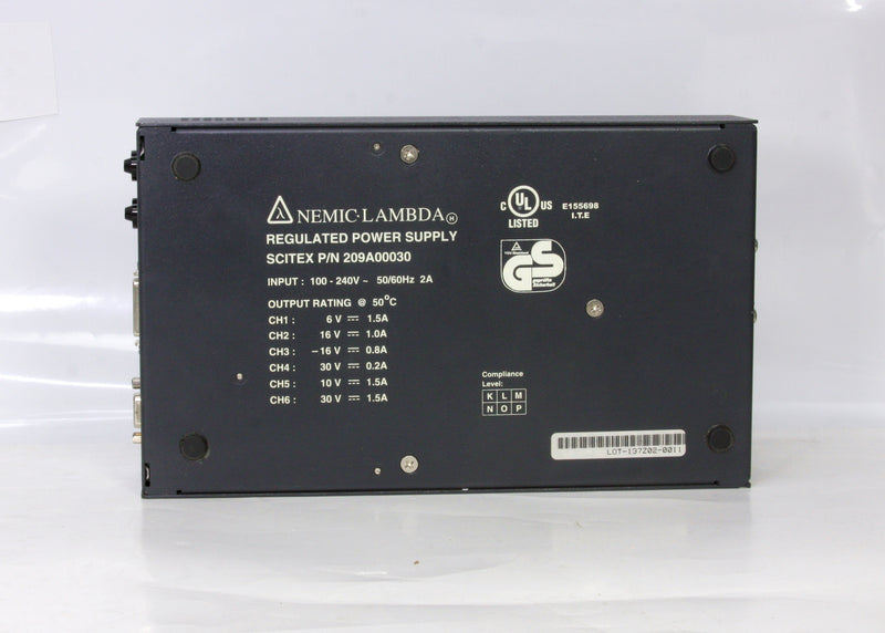*New* Nemic Lambda Regulated Power Supply Leaf Volare Scitex 209A00030