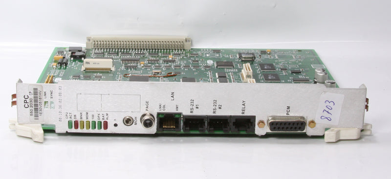 Inter-Tel Circuit Board Card Pcb CPC 550.2030 V 826.5406-4