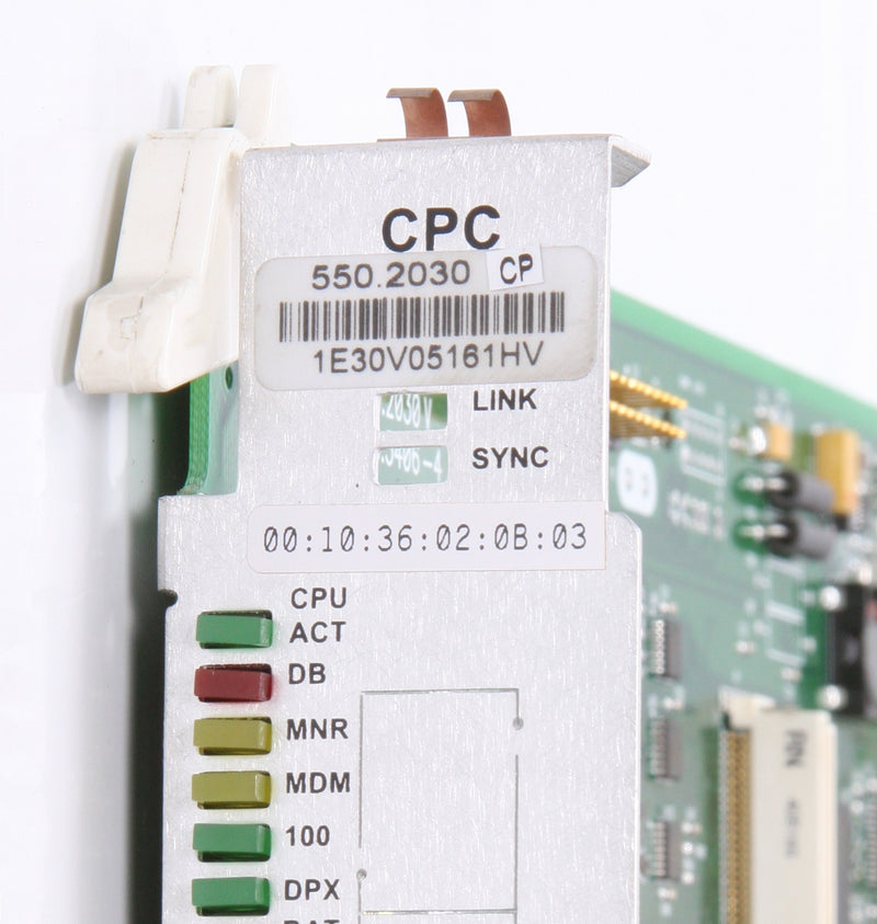 Inter-Tel Circuit Board Card Pcb CPC 550.2030 V 826.5406-4