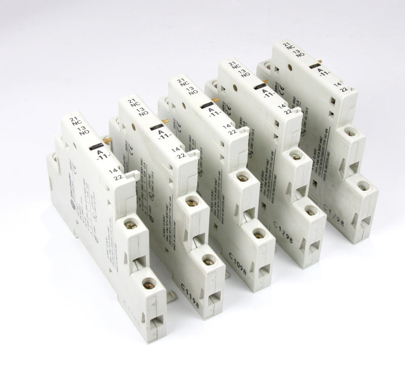 *5Pcs* Of Allen Bradley Auxiliary Contact 140-A11
