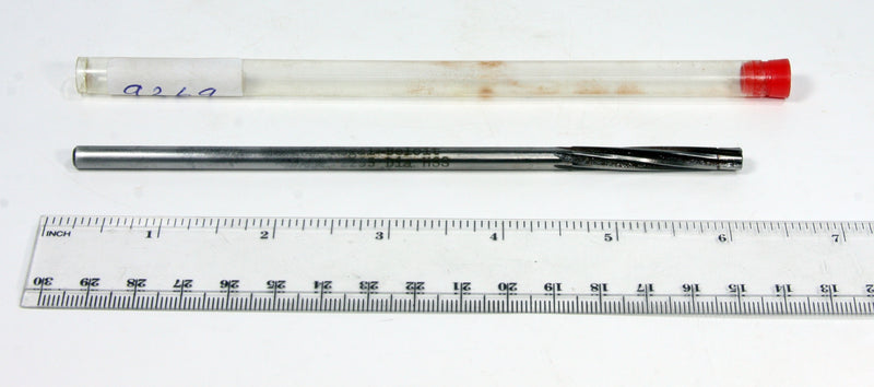 Ragal-Beloit .2255 Dia Hss 9C4829 Reamer 6" X13/64 (0.2031) 1 1/2" 15/64(0.2344)