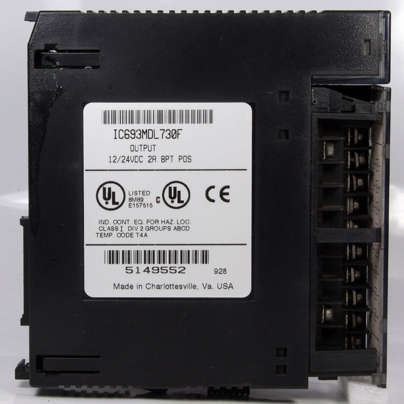 GE FANUC IC693MDL730F 12/24VDC 2A 8PN POS