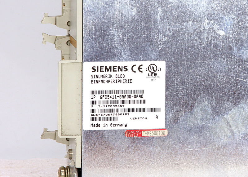 Siemens Simple Peripherals Module 6FC5411-0AA00-0AA0 810D