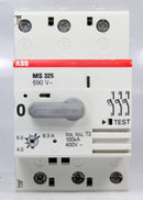 Abb Manual Motor Protector Starter MS 325 MS325 3 Pole 4-6.3A 1.5Hp