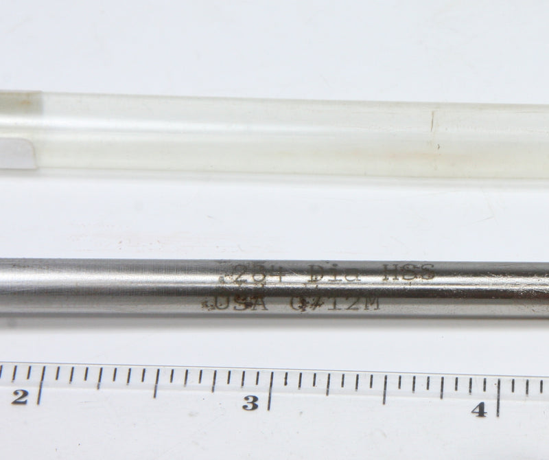 Regal-Beloit .284 Dia Hss 0712M Reamer 6 " X 1/4 (0.2500 ) 1 1/2" X 9/64 (0.284)