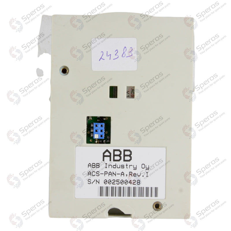Abb Inverter Control Panel ACS-PAN-A REV.I