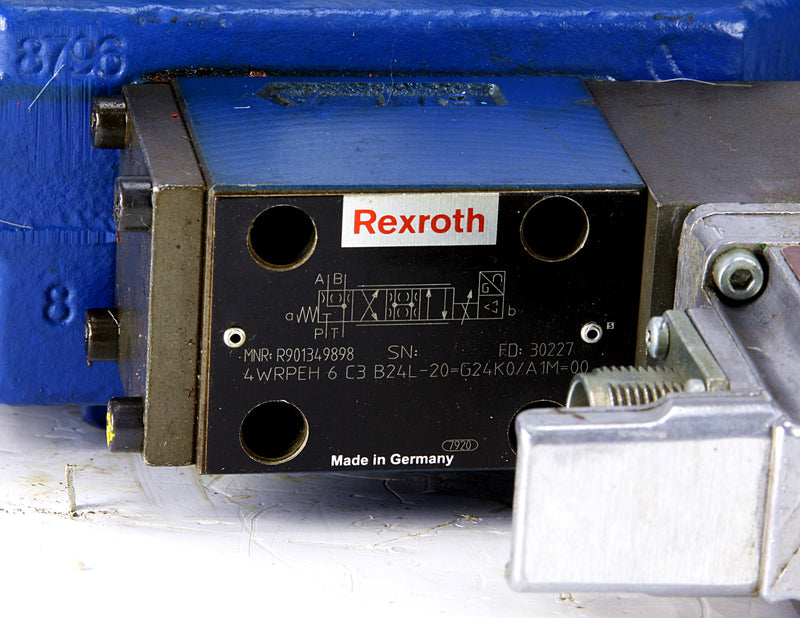 Rexroth Proportional Servo Valve 08114044441 R901349898ÿ4WRLE 27 Q4-430M-30/G24K0/A1M