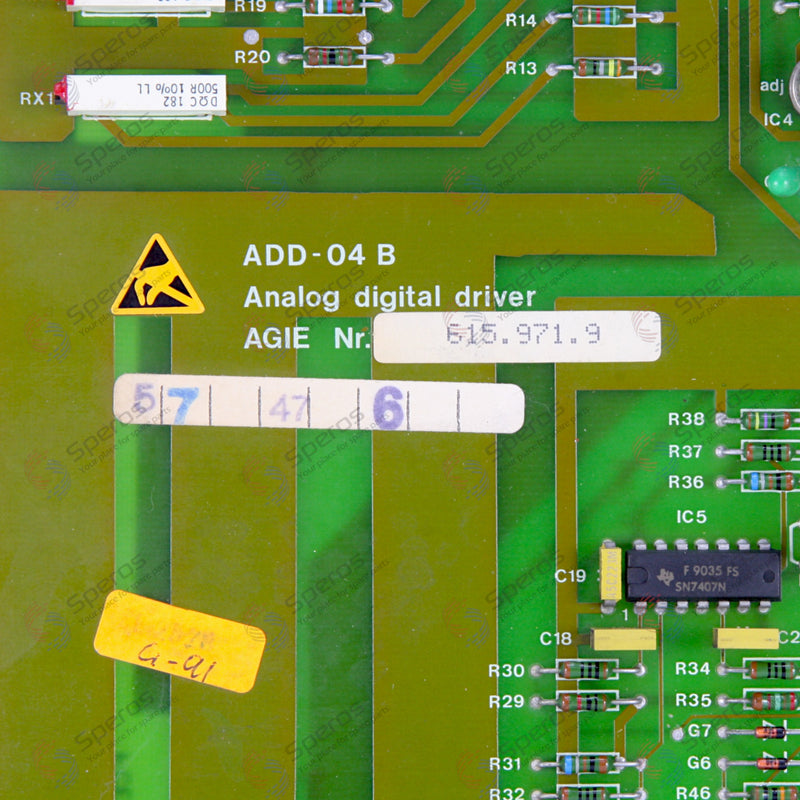 Agie Circuit Board 615.971.9 ADD-04B