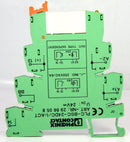 *6Pcs* Of Phoenix Contact Solid State Relay W/ Terminal Block 2961121 + 2966058 24V DC