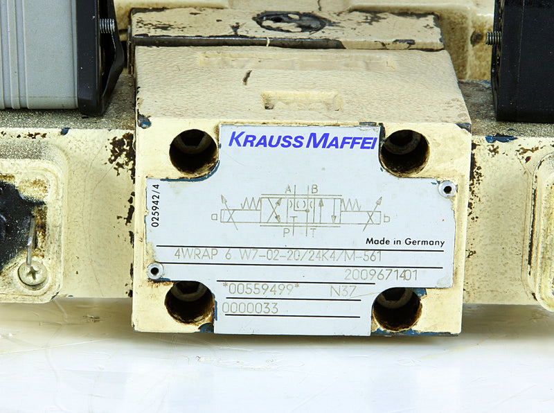 Krauss Maffei Proportional Control Valve 4WRAP 6 W7-02-20/24K4/M-561 6253777