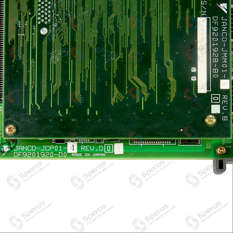 Yaskawa Circuit Board JANCD-JCP01-4 REV.D01 DF9201920-D0 + JANCD-JMM01-3 DF9201928-B0