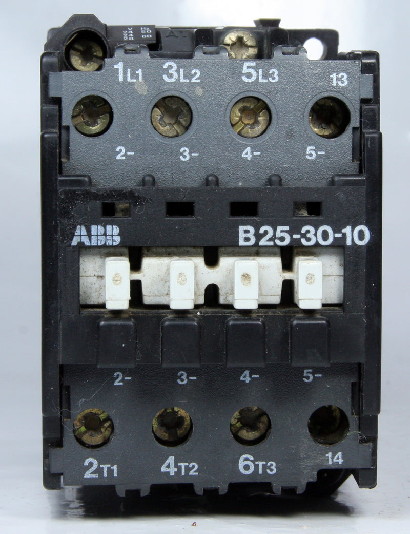 Abb Contactor B25-30-10 220-255V DC 50-60Hz 45A 11kW 25Hp