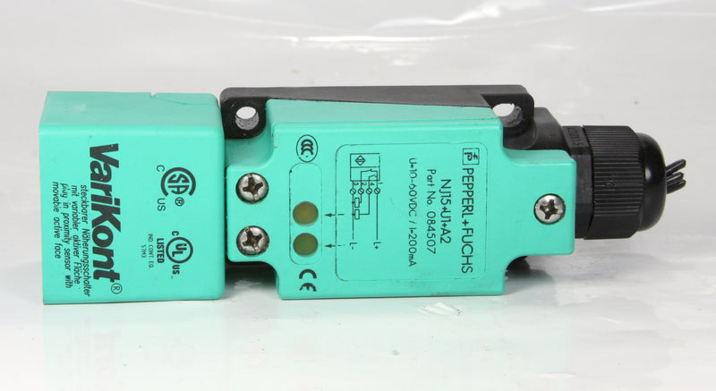 Pepperl + Fuchs Inductive Proximity Switch NJ15+U1+U2 084507