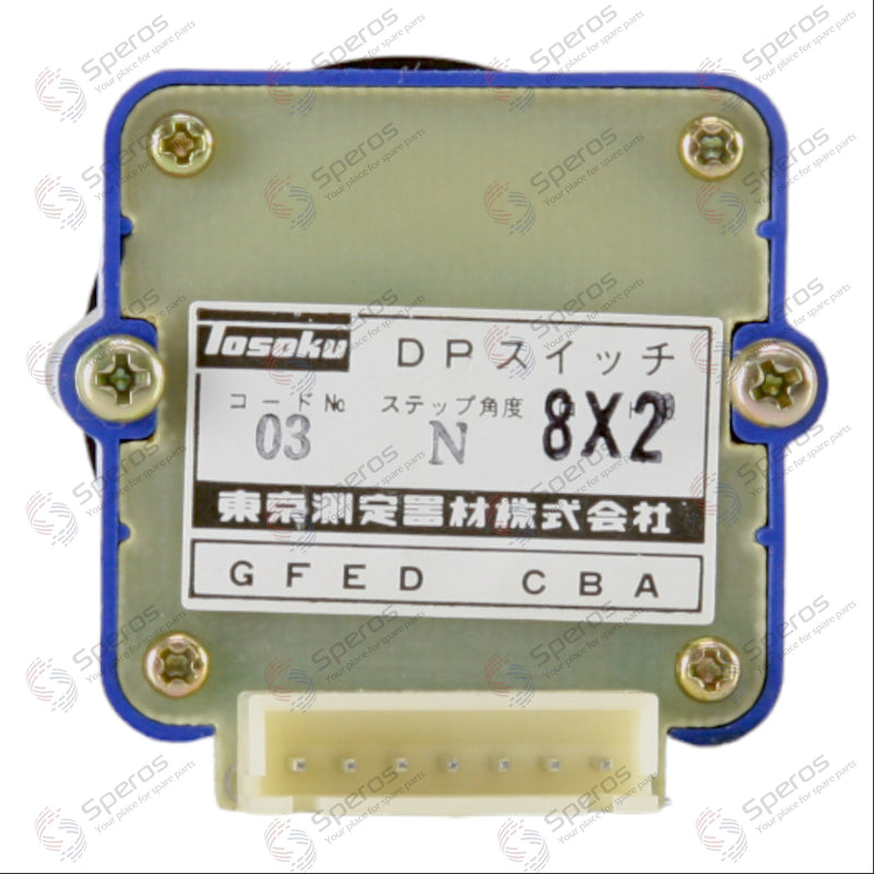 Tosoku Rotary Selector Switch GFED CBA 03 N 8X2