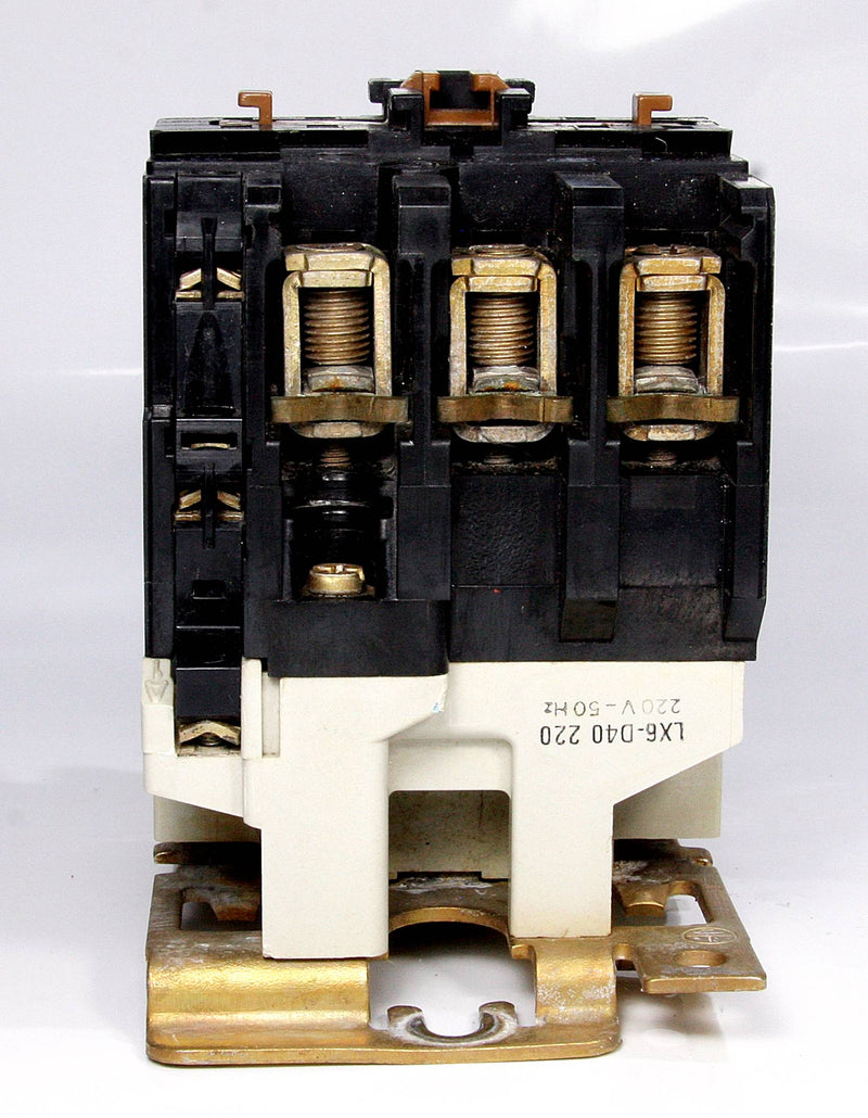 Telemecanique Contactor LC1-D503 Coil: 220V AC 3 Pole 80A