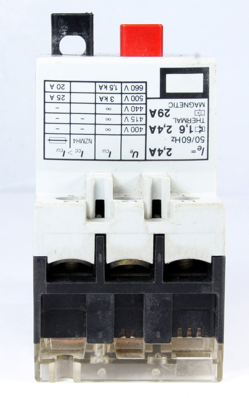 MOELLER Motor Circuite Breaker PKZM1-2,4 1-2.4A