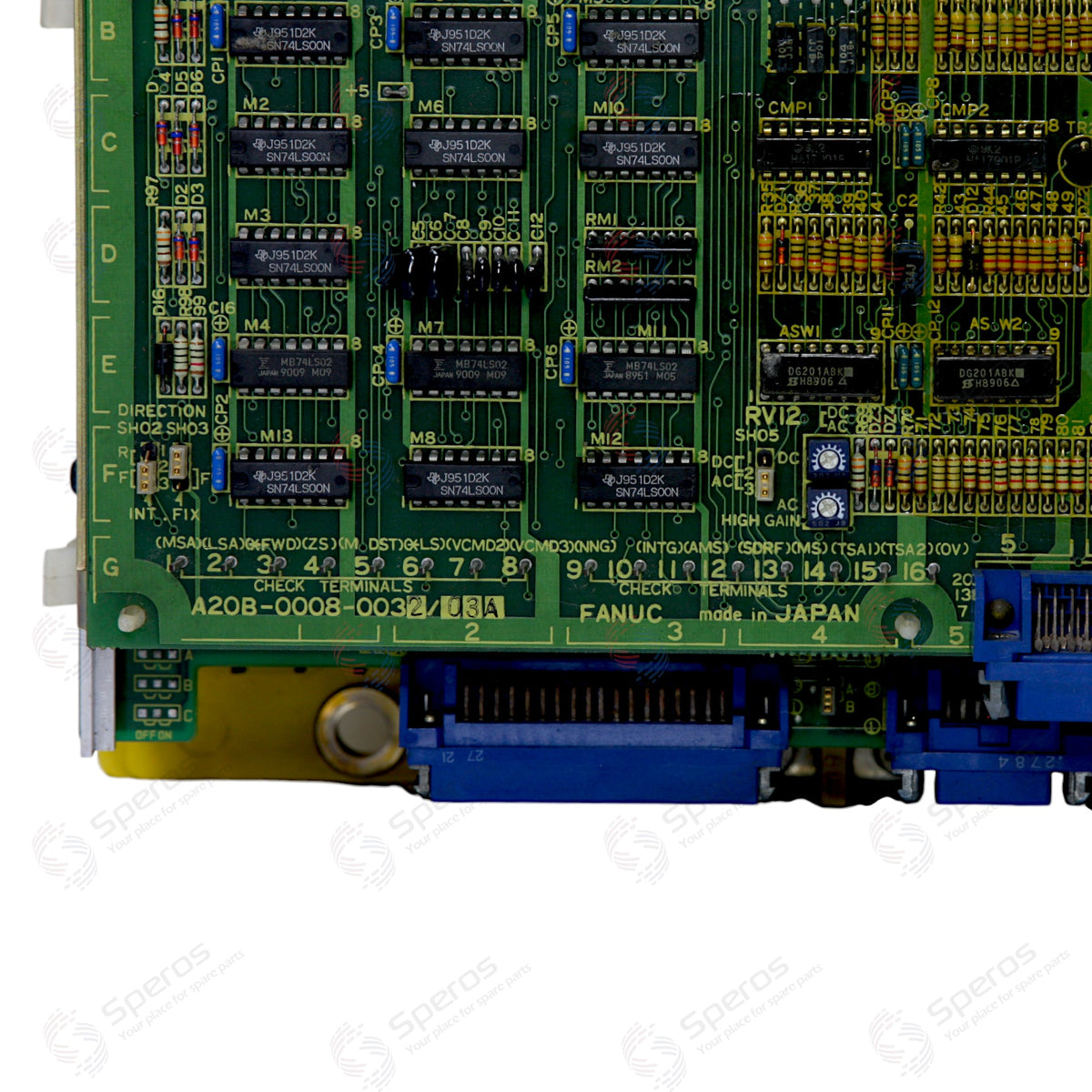 Fanuc Ac Spinde Servo Unit A06B-6059-H208#583 A20B-1003-0010/18B A20B-