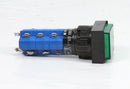 Eao Green Push Button Switch 31-263.025