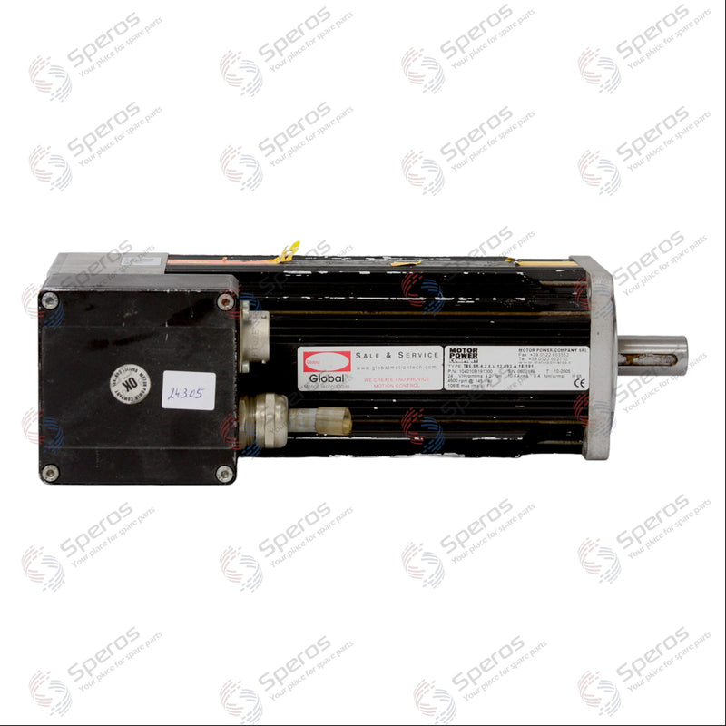 Motor Power Company Servo Motor T85.SR.4,2.E.L.12.003.A.18.101 4500 Rpm