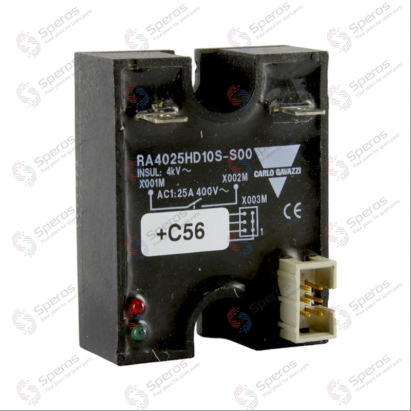Carlo Gavazzi Solid State Relay RA4025HD10S-S00 400V SSR 25A