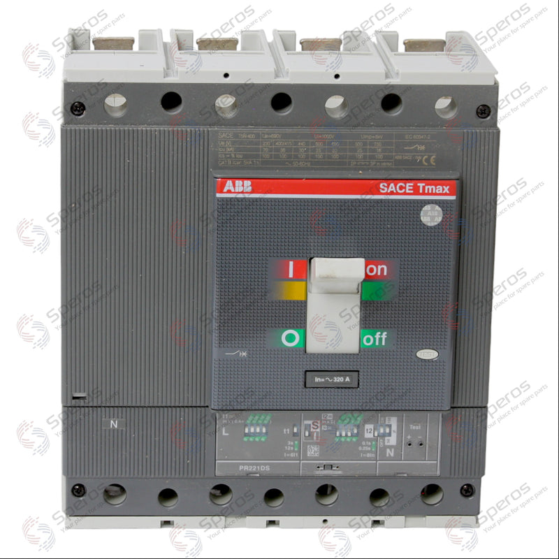 *New* Abb Circuit Breaker Sace TMAX T5N 400 4 Pole 320 Amp
