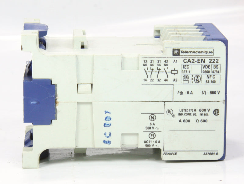 Telemecanique Contactor CA2-EN 222 24V 6A