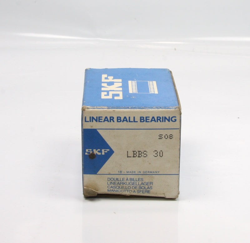 *New* SKF Linear Ball Bearing LBBS 30