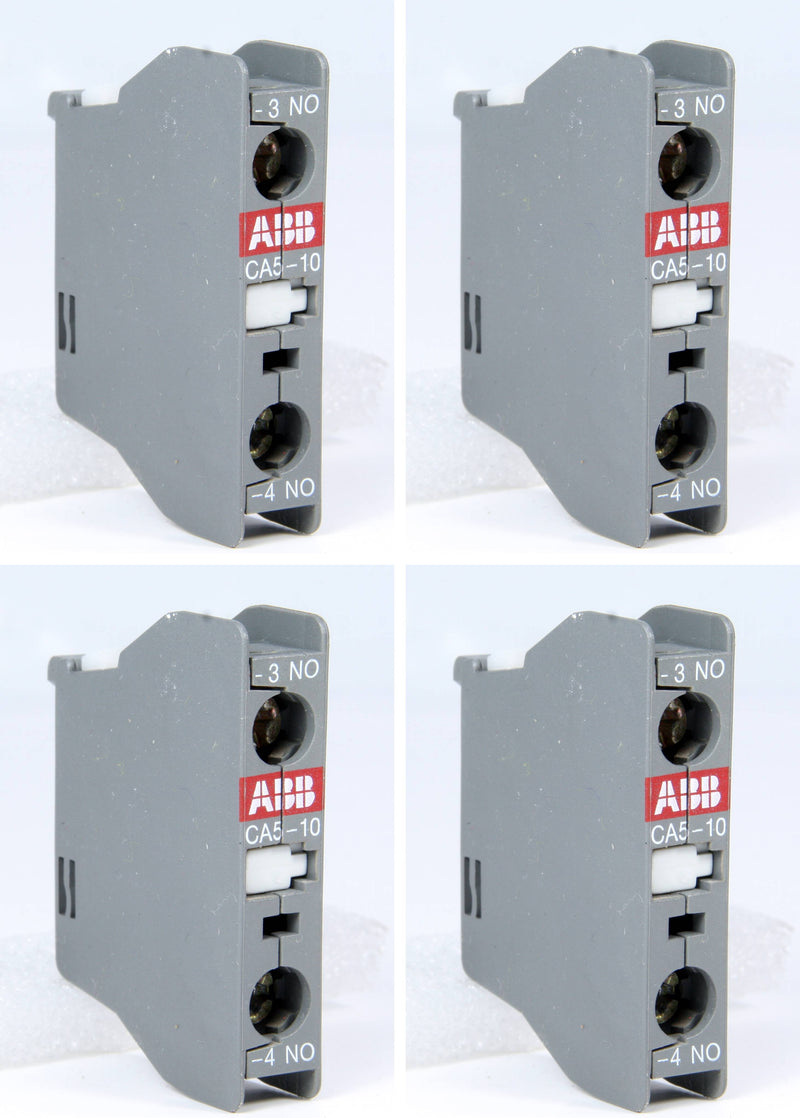 *4Pcs* Of Abb Auxiliary Contact CA5-10 NO