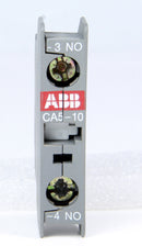 *4Pcs* Of Abb Auxiliary Contact CA5-10 NO