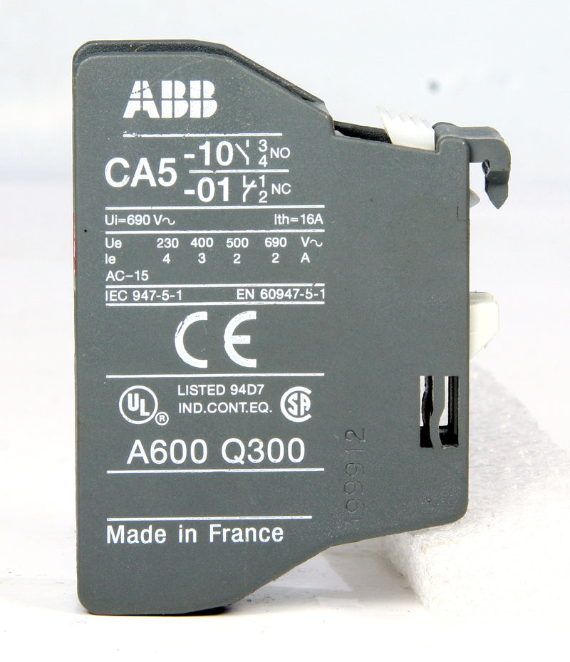 *4Pcs* Of Abb Auxiliary Contact CA5-10 NO