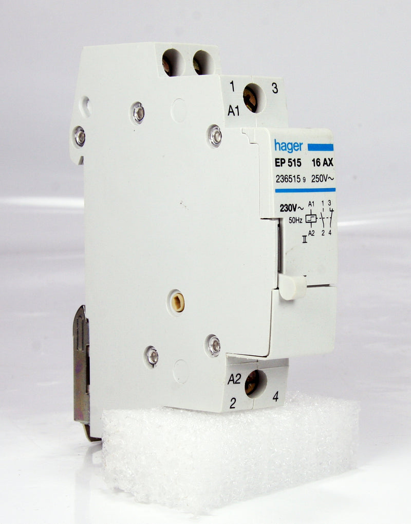 Hager Latching Relay EP515 16AX 236515 230V-250V 50Hz