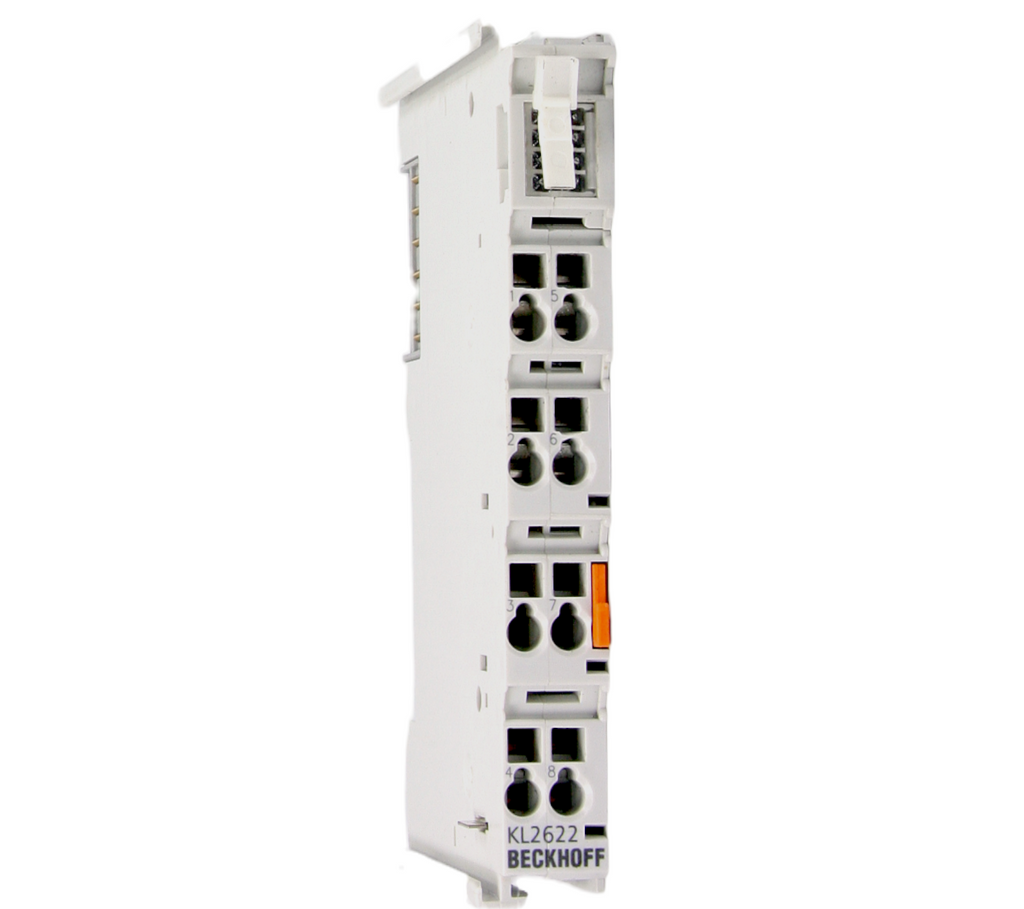 Beckhoff Output Relay Module 2 Channels Up To 230V Ac/Dc KL2622