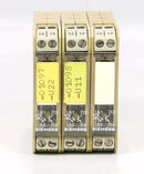 3Pcs Of Siemens Output Interface Module Coupling Link 3TX7 002-4AB00 24V AC/DC