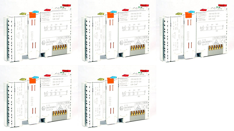 *5Pcs* Of Wago 2-Channel Digital Output Module 750-501