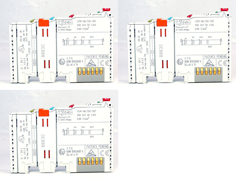 Wago Digital Output Module 2-Channel 750-502