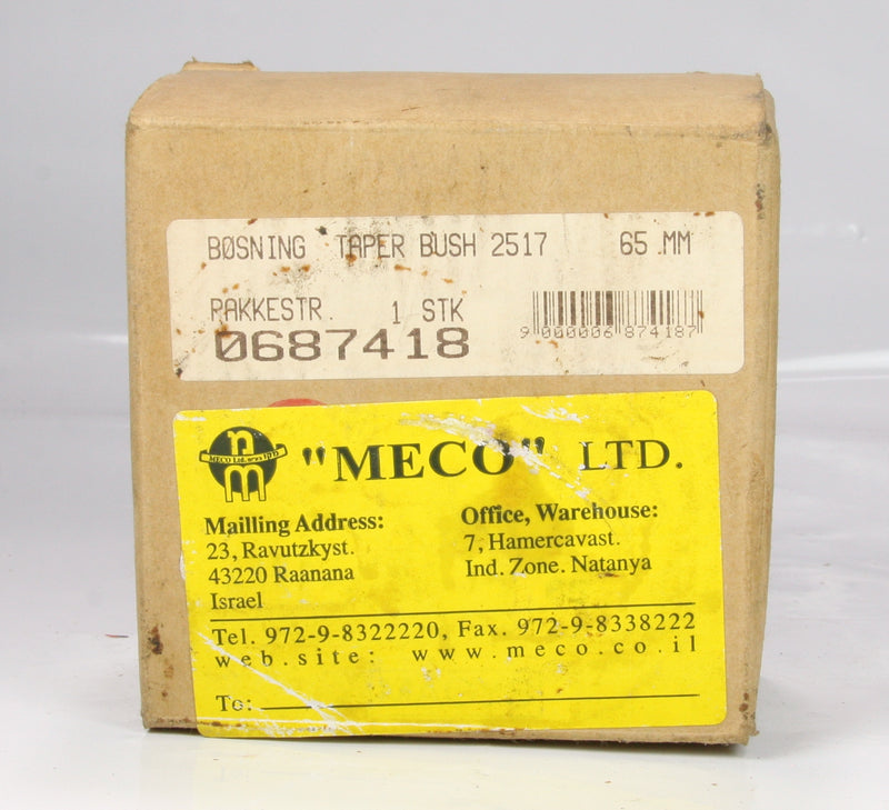 *New* Taper Bushing Bosning 2517 65 CH3
