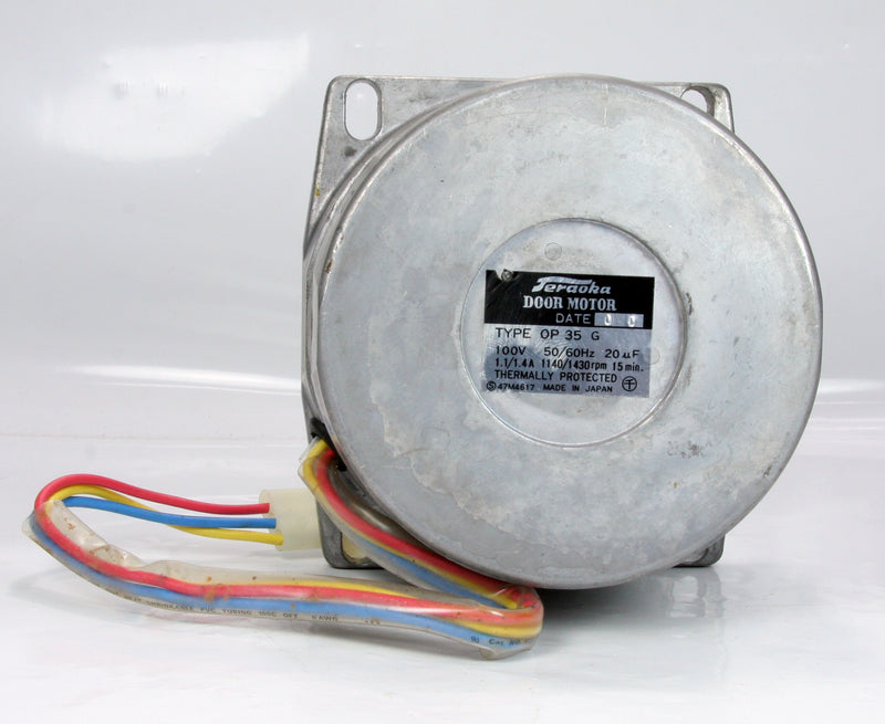Teraoka Door Motor OP 35 G 100V 50/60HZ