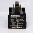 2Pcs Of Siemens Auxiliary Contact Block 3TX4401-1A
